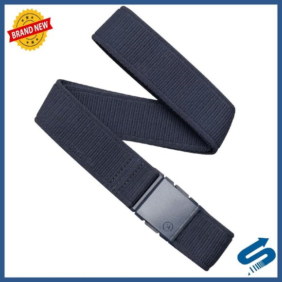 Slim Stretch Belt Metal-Free Buckle Adjustable Travel-Friendly 1.25\